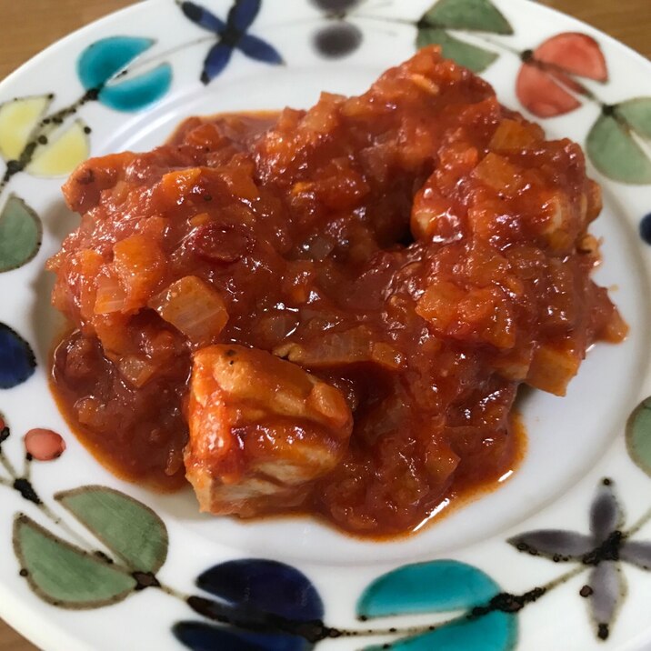 鶏肉のトマト煮込み